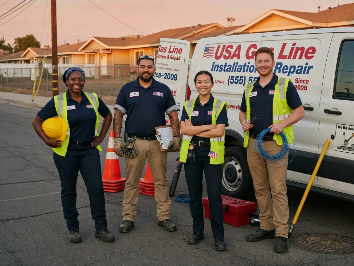Gas Line Installation company in Dunnegan, MO